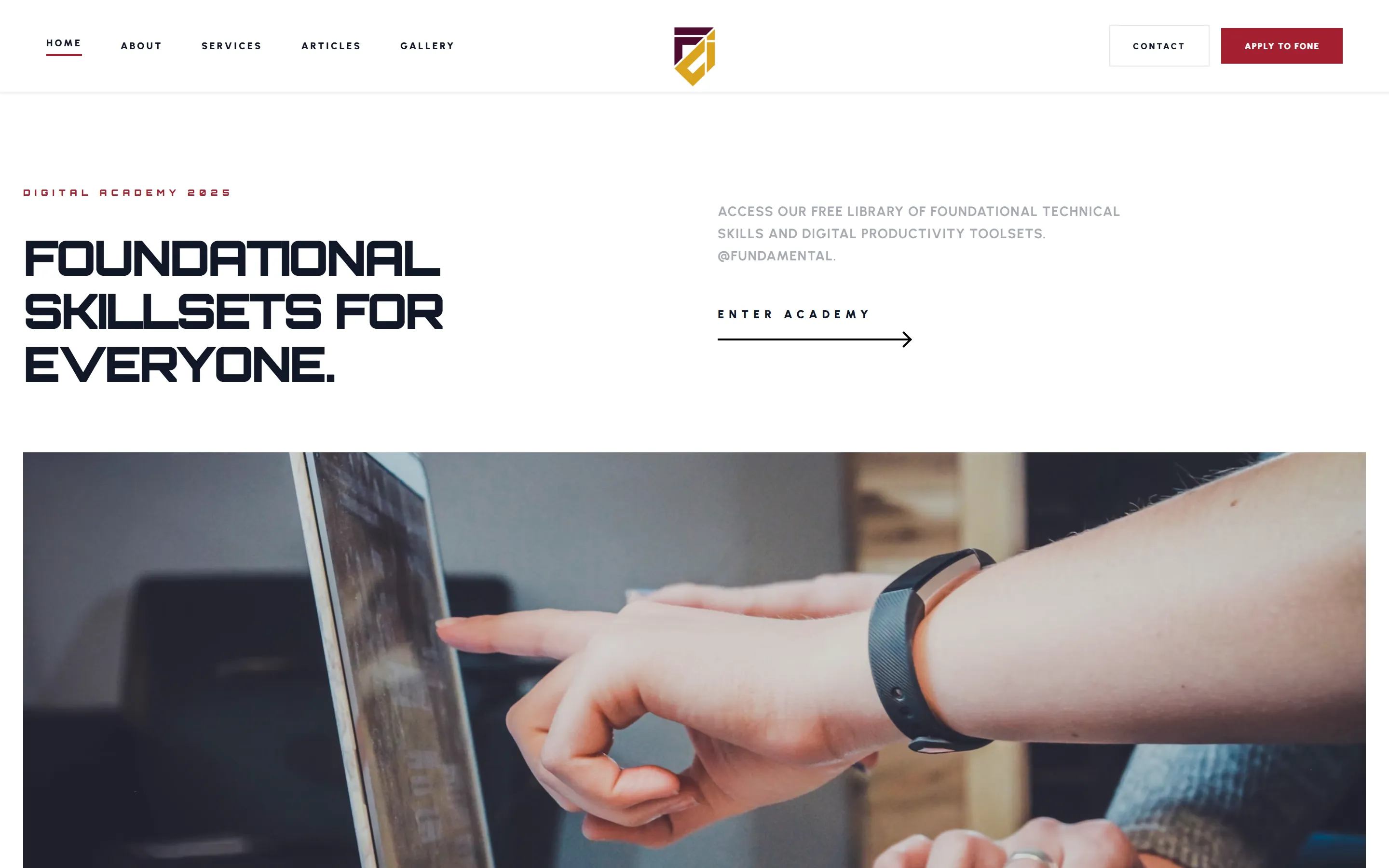 Foundational skillsets for everyone.